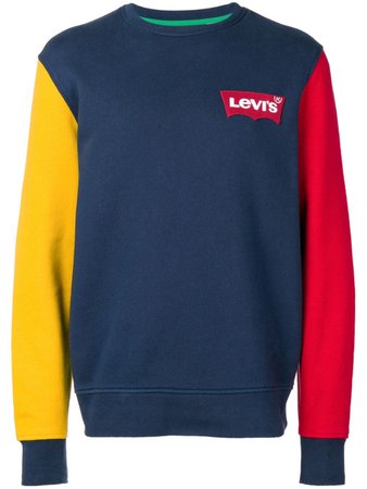 Levi's colour block sweatshirt £76 - Buy Online - Mobile Friendly, Fast Delivery