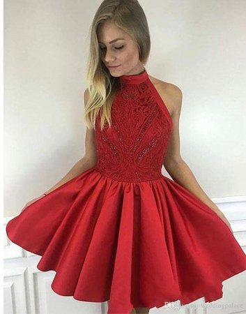 red dresss