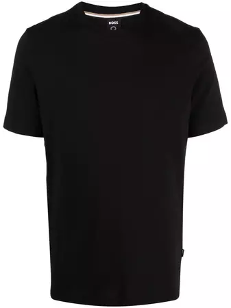 BOSS short-sleeve Cotton T-shirt - Farfetch
