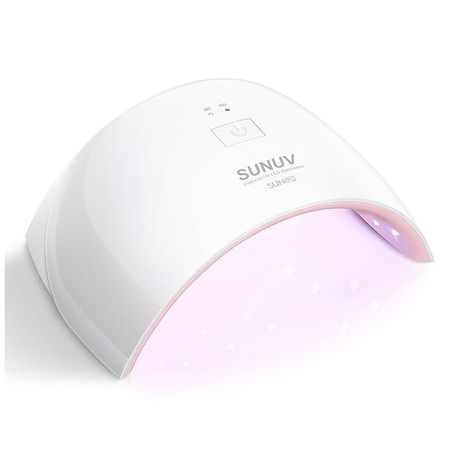 Amazon.com: SUNUV UV LED Nail Lamp, UV Light for Nails Dryer for Gel Nail Polish Curing Lamp with Sensor 2 Timers SUN9C Pink Gift for Women Girls : Beauty & Personal Care