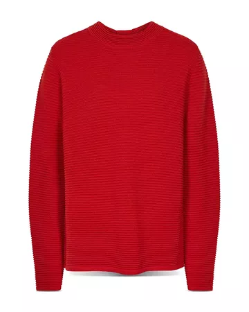 REISS Skye Zippered Back Sweater | Bloomingdale's
