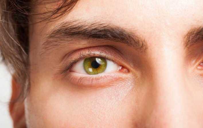 green-brown eyes (male)