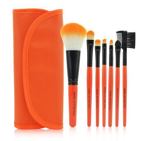 Professional 7 pcs Makeup Brush Set (Multi Colors) – She Vault