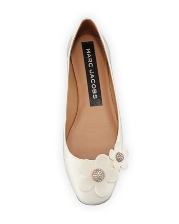 Marc Jacobs - Daisy Leather Ballet Flats