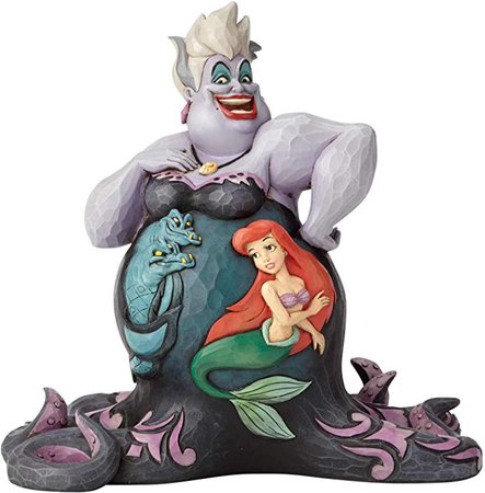 Enesco Disney Traditions by Jim Shore Little Mermaid Ursula Undersea Scene Figurine 8.2" Multicolor: Amazon.ca: Home & Kitchen