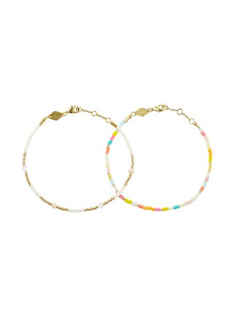 Anni Lu Candy Eldorado Set Of Two Bracelets - Farfetch