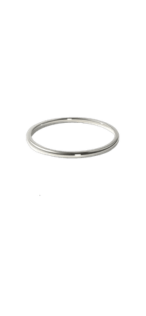 18K White Gold 1.5mm comfort fit wedding ring