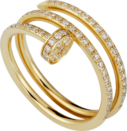 CRB4211900 - Juste un Clou ring - Yellow gold, diamonds - Cartier