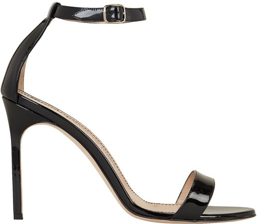Chaos Patent Leather Heeled Sandals