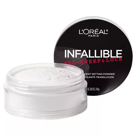L'oréal Paris Infallible Pro Sweep & Lock Loose Setting Powder Translucent- 0.28oz : Target
