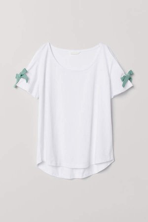 Cotton T-shirt - White