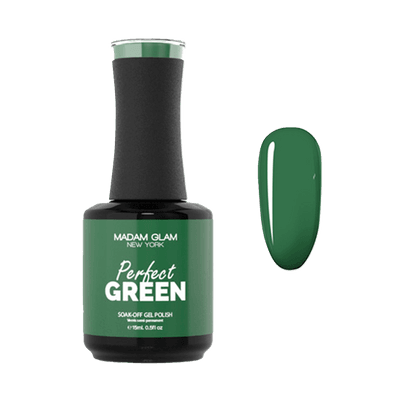 Madam Glam Nail Polish, Perfect Green