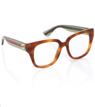 Rectangular-Frame Glasses | Gucci - mytheresa