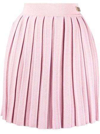 Versace box-pleat Mini Skirt - Farfetch