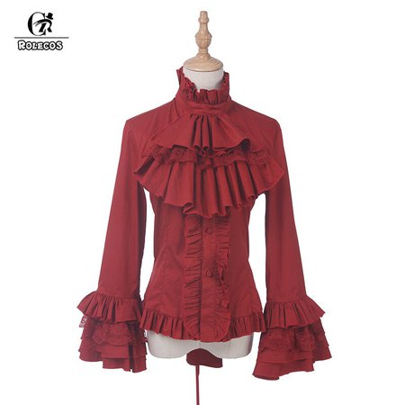 red lolita blouse - Google Search