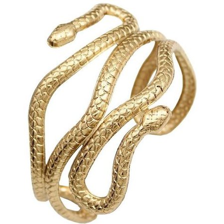 Gold Snake Wrist/Arm Cuff