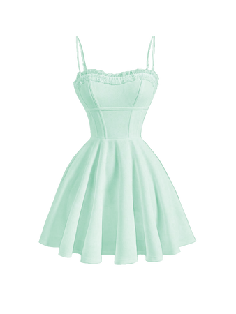 Solid Cami Dress Mint