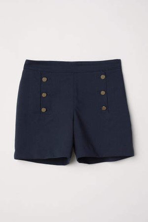 Tailored Shorts - Blue
