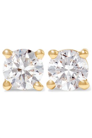 Anita Ko | 18-karat gold diamond earrings | NET-A-PORTER.COM