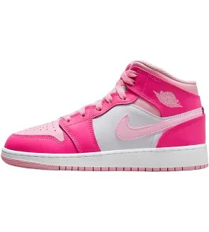 Pink high top Jordans
