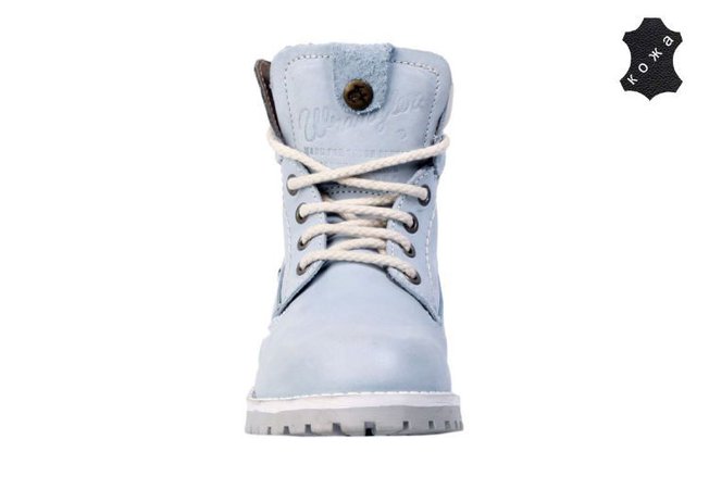 Зимние женские ботинки Wrangler Creek WL132660/F-12 голубые купить по цене 4 590 руб. в магазине