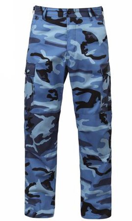 Rothco Color Sky Blue Camo Tactical BDU Pants – Mad City Outdoor Gear