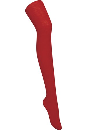 Classroom Juniors Flat Tights Single Pack in Red 5HF202-RED from Cherokee Scrubs at Cherokee 4 Less