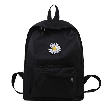black flower bag school