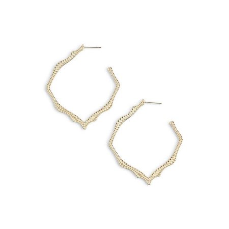 4217716981-Kendra Scott-Miku Gold Earrings-SVS Fine Jewelry | SVS Fine Jewelry | Oceanside, NY