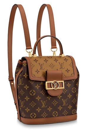 Женский коричневый рюкзак dauphine pm LOUIS VUITTON — купить за 212000 руб. в интернет-магазине ЦУМ, арт. M45142