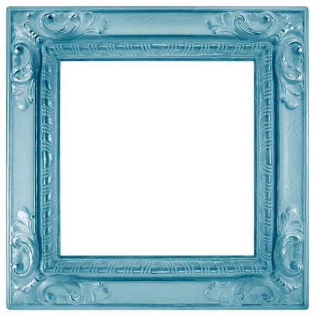 blue frame