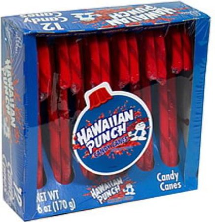 Hawaiian Punch Hawaiian Punch Candy Canes - 12 ea, Nutrition Information | Innit