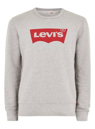 Mens Levis Sweatshirt Grey