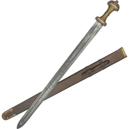 Layered-Steel Fetter Lane Saxon Sword