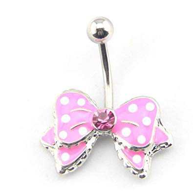 Pink Belly Button Ring