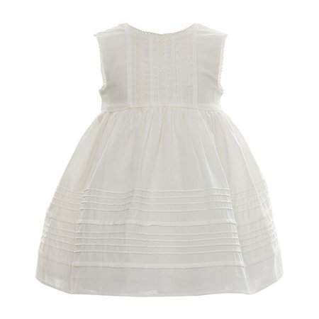 Everleigh Lace Dress With Bloomer, Cream - Baby Girl Clothing Dresses - Maisonette
