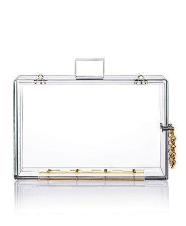 Milanblocks Transparent Acrylic Clasp Clutch & Reviews - Handbags & Accessories - Macy's