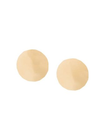 Annie Costello Brown round earrings