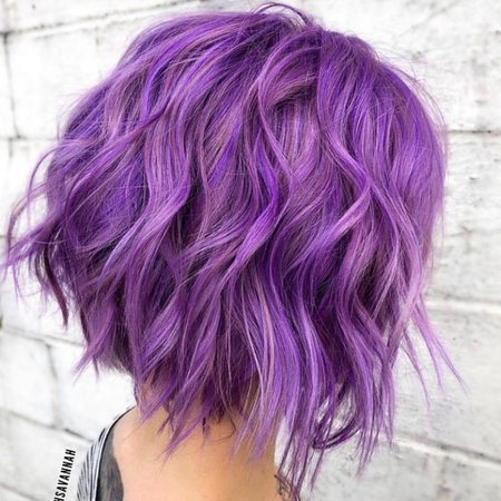 short purple hair - Pesquisa Google