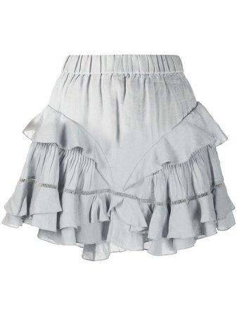 Isabel Marant Étoile Alikaya Frilled Skirt Ss20 | Farfetch.com