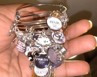 Designer charms for bracelet | Etsy