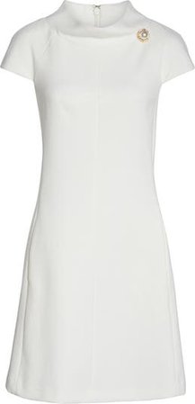 Harper Rose Stand Collar A-Line Dress | Nordstrom