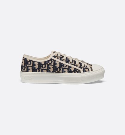 Walk'n'Dior Sneaker in Oblique embroidered canvas - Shoes - Women's Fashion | DIOR $950