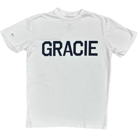 Gracie White Varsity Tee – Gracie Abrams Official Store