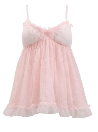 @lollialand- pink babydoll dress