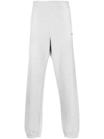 Sporty & Rich embroidered-logo elasticated-waist Trousers - Farfetch