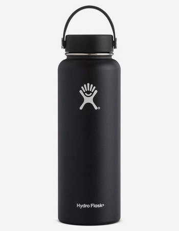 HYDRO FLASK Black 40oz Wide Mouth Water Bottle - BLACK - W40TS001 | Tillys