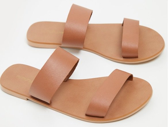 tan sandals
