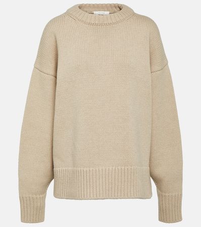 Ophelia Wool And Cashmere Sweater in Beige - The Row | Mytheresa