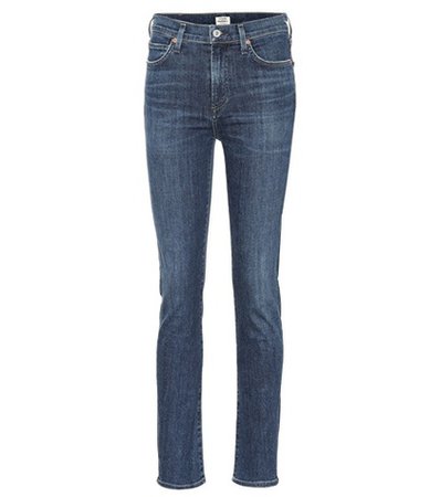 Harlow high-rise skinny jeans